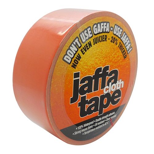 Orange Jaffa extreme tack tape 50mm x 25m