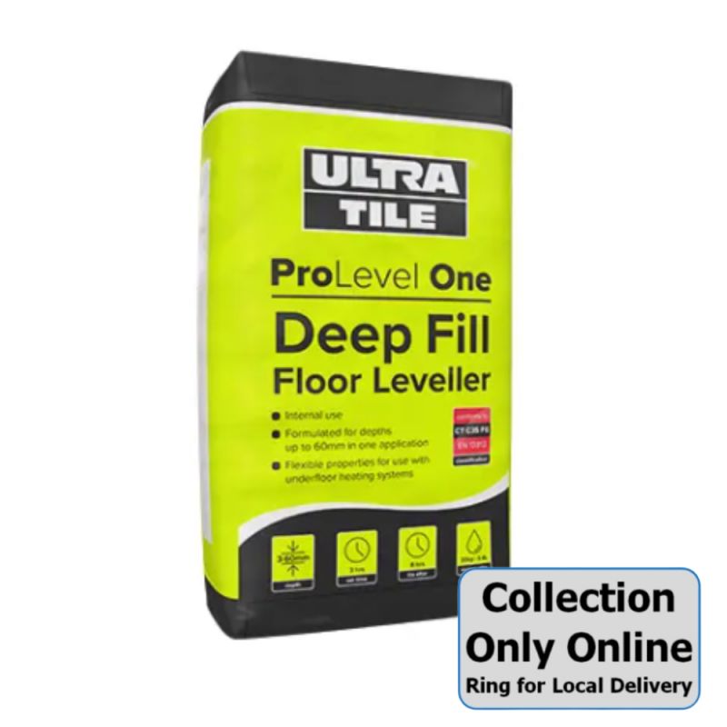 UltraTile ProLevel One Deep Fill Floor Leveller 20kg