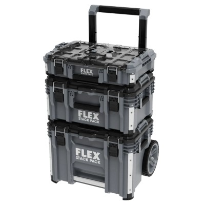 Flex trolley & stack pack carrying case kit